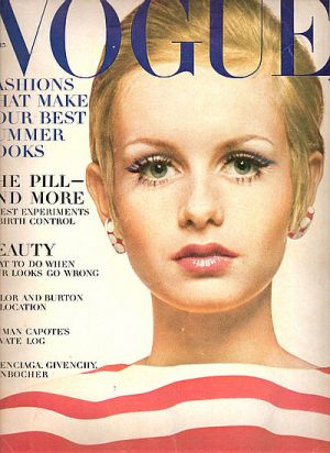 Vintage Vogue magazine covers - wah4mi0ae4yauslife.com - Vintage Vogue April 1967 - Twiggy.jpg